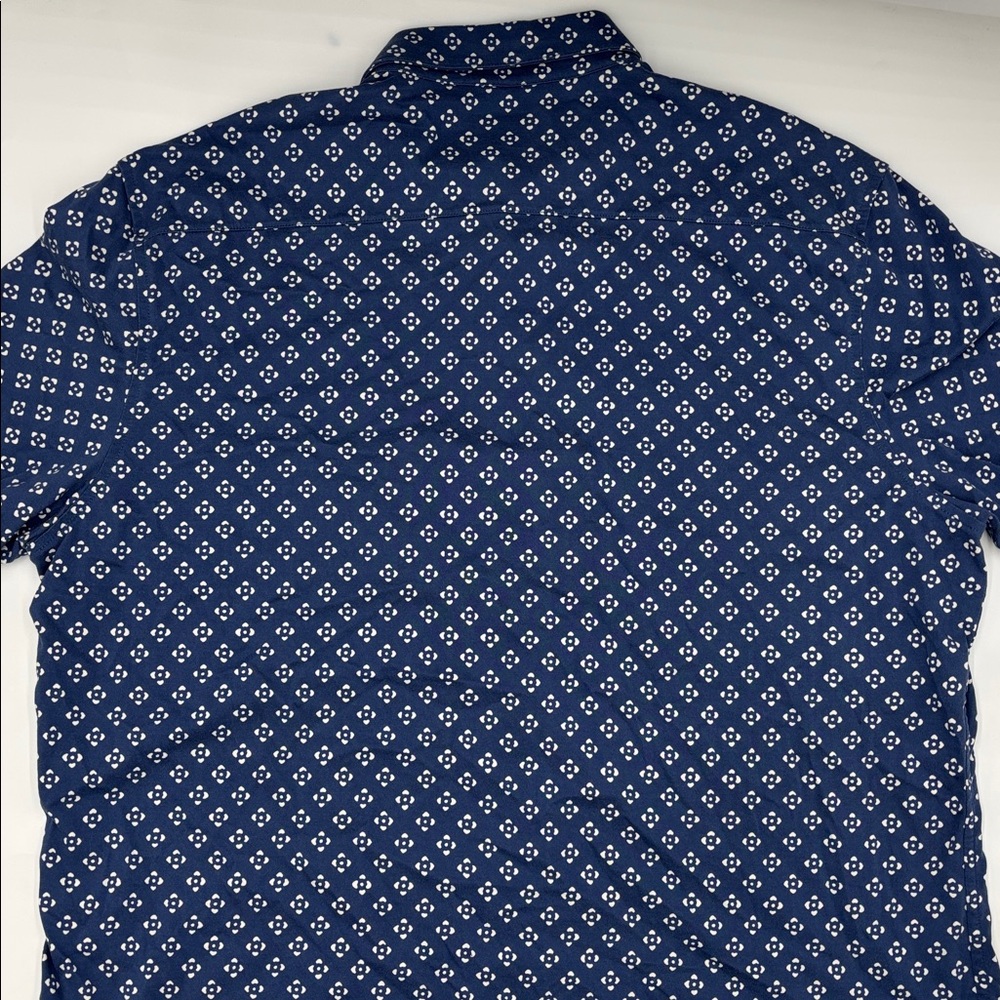 Faherty Cotton Patterned Button-Down Shirt - image 4